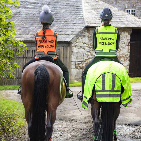 Woof Wear Hi Vis Riding Vest #colour_yellow