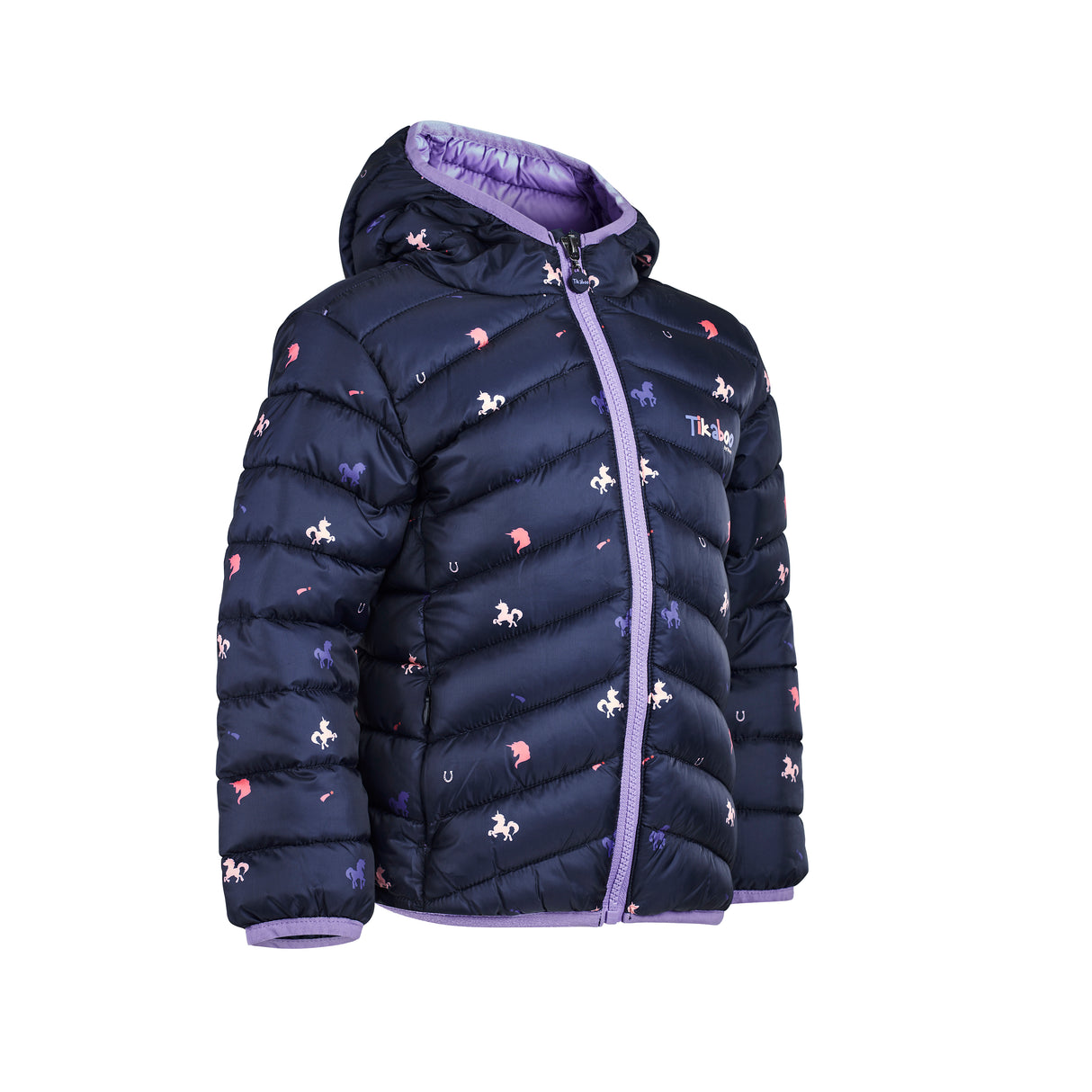 Shires Tikaboo Children's Padded Coat #colour_unicorn