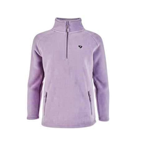 Shires Aubrion Young Rider Restore Half Zip Fleece #colour_mauve