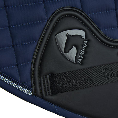 Shires ARMA Classic Jump Saddlecloth #colour_navy