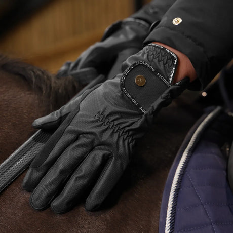 Shires Aubrion Stadium Winter Riding Gloves #colour_black