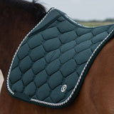 PS of Sweden Jump Signature Saddle Pad #colour_midnight-green