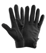 E.L.T Picot Child Knit-Cotton Gloves #colour_black