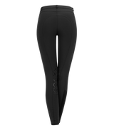 E.L.T Micro Ladies Knee Silicone Riding Breeches #colour_black