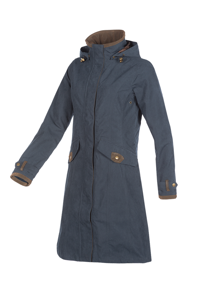 Baleno Chelsea Ladies Country Coat #colour_navy-blue