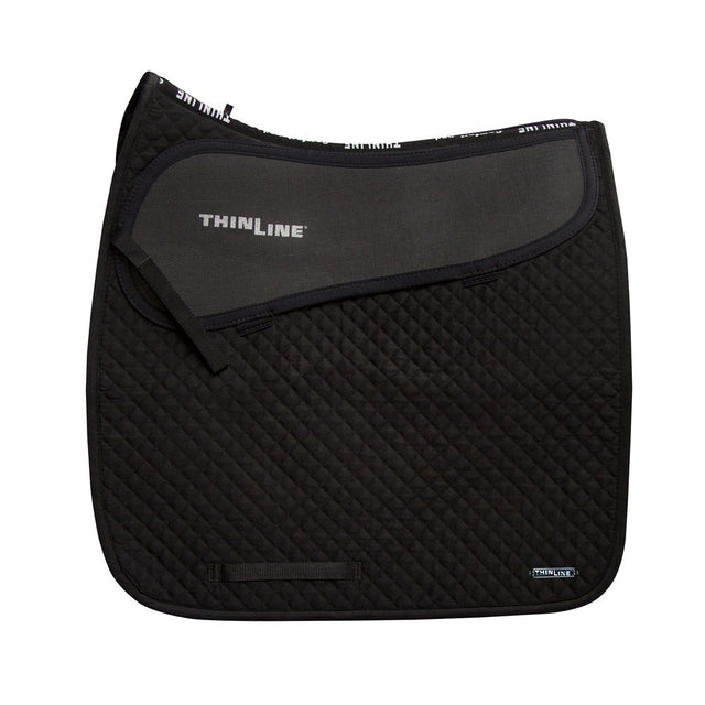 ThinLine Dressage Square Cotton Pad #colour_black