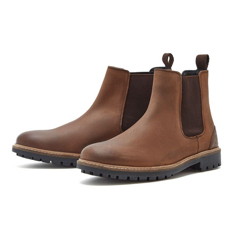 Chatham Chirk Premium Leather Chelsea Boots #colour_brown