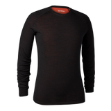 Deerhunter Men's Quinn Merino Undershirt #colour_black-oak