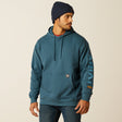 Ariat Men's Rebar Graphic Hoodie - Stargazer/Larkspur #colour_blue