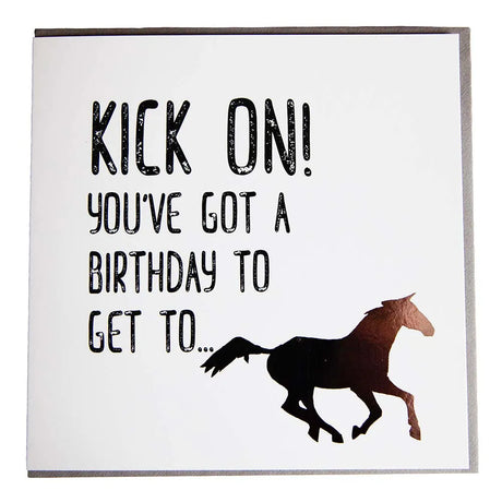 Gubblecote Foiled Greetings Card #style_kick-on