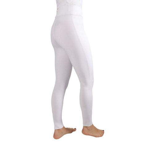 Hy Equestrian Children's Melton Riding Tights #colour_white