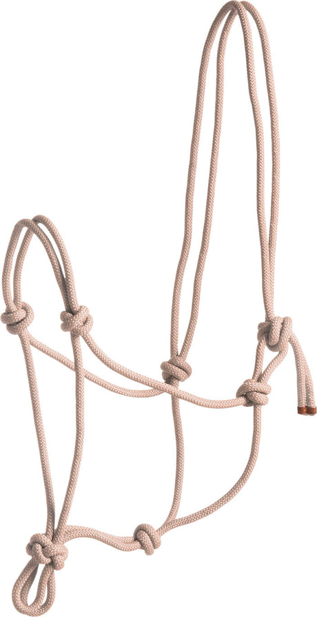 Norton First Rope Headcollar #colour_beige
