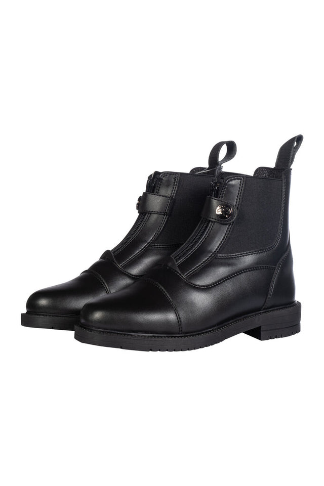 HKM Children's Jodhpur Boots -Sina Kids- #colour_black