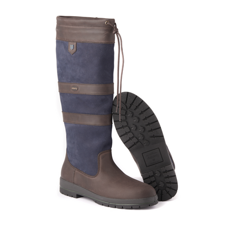 Dubarry Unisex Galway Country Boot #Colour_navy-brown