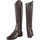 Equitheme Primera Grained Leather Half-Chaps #colour_brown