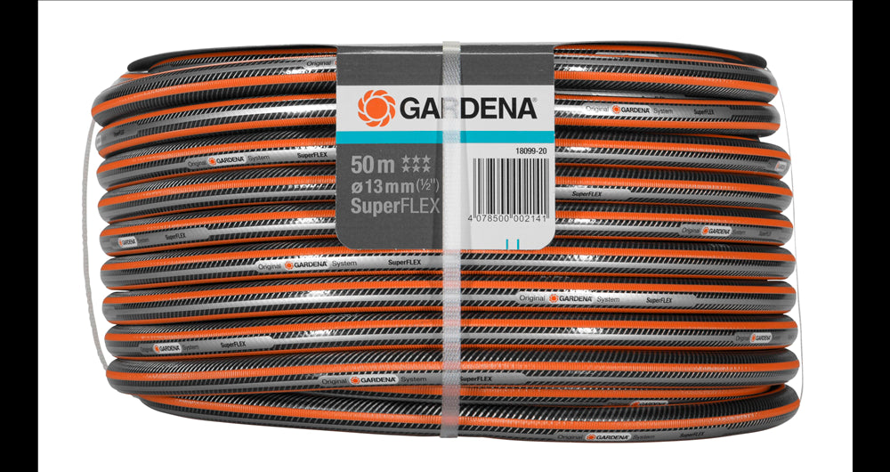 Gardena Premium SuperFLEX Hose 13mm (1/2") 50m