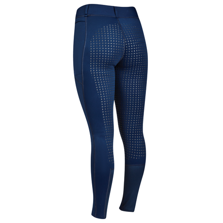 Dublin Warm It Thermodynamic Children's Riding Tights #colour_true-navy