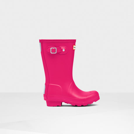 Hunter Original Big Kids Wellington Boots #colour_pink