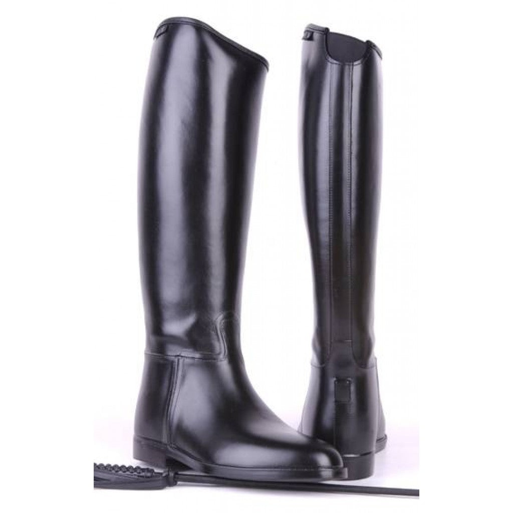 HKM Ladies Riding Boots with Elasticated Insert - Lange/grote breedte