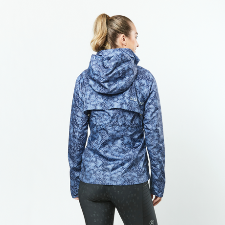 Dublin Cortina Waterproof Jacket #colour_blueberry-navy-print