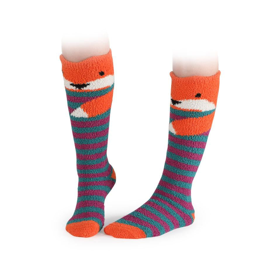 Shires Children's Fluffy Socks #colour_fox