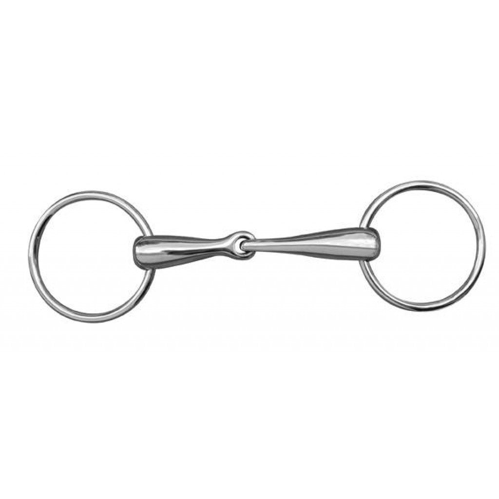 HKM losse ring snaffle 20 mm roestvrij staal