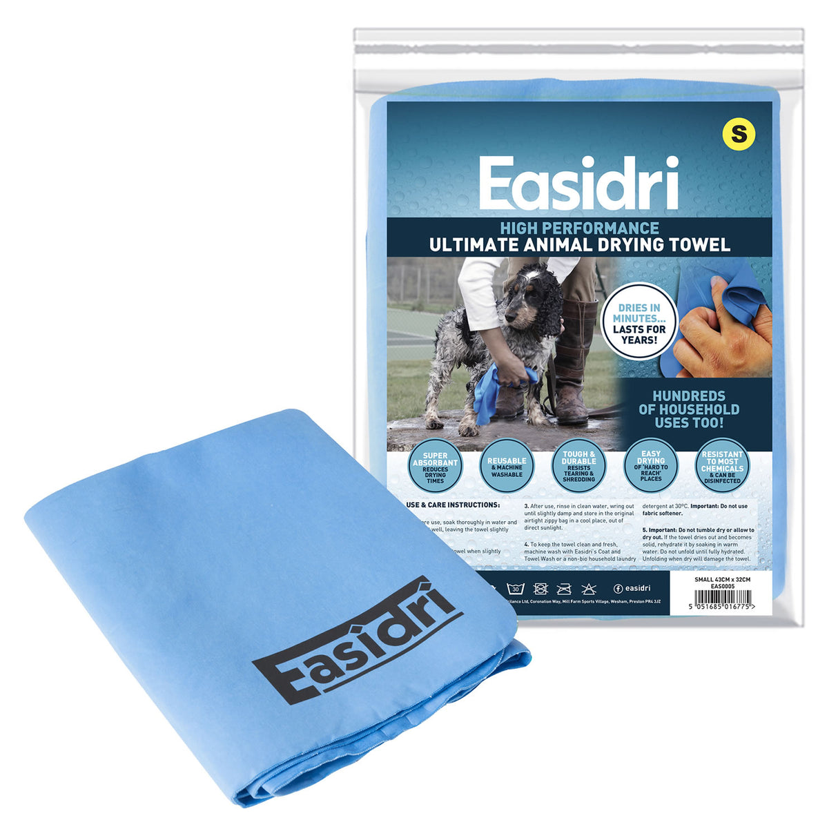 Easidri Pet/Equestrian handdoek