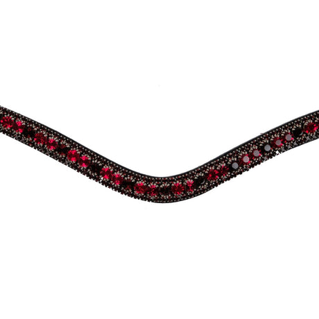 Montar Dlux Bourgondy Browband