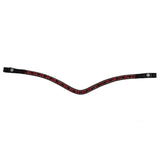 Montar Dlux Bourgondy Browband