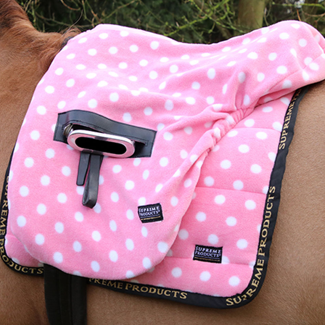 Supreme Products Ride op Dotty Fleece Saddle Cover