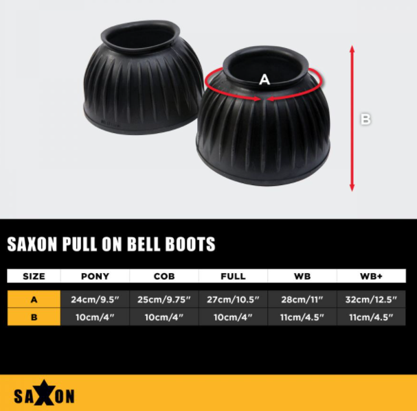 Saxon Trek aan Bell Boots