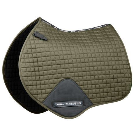 Weatherbeeta Prime Jump Saddle Pad #colour_olive