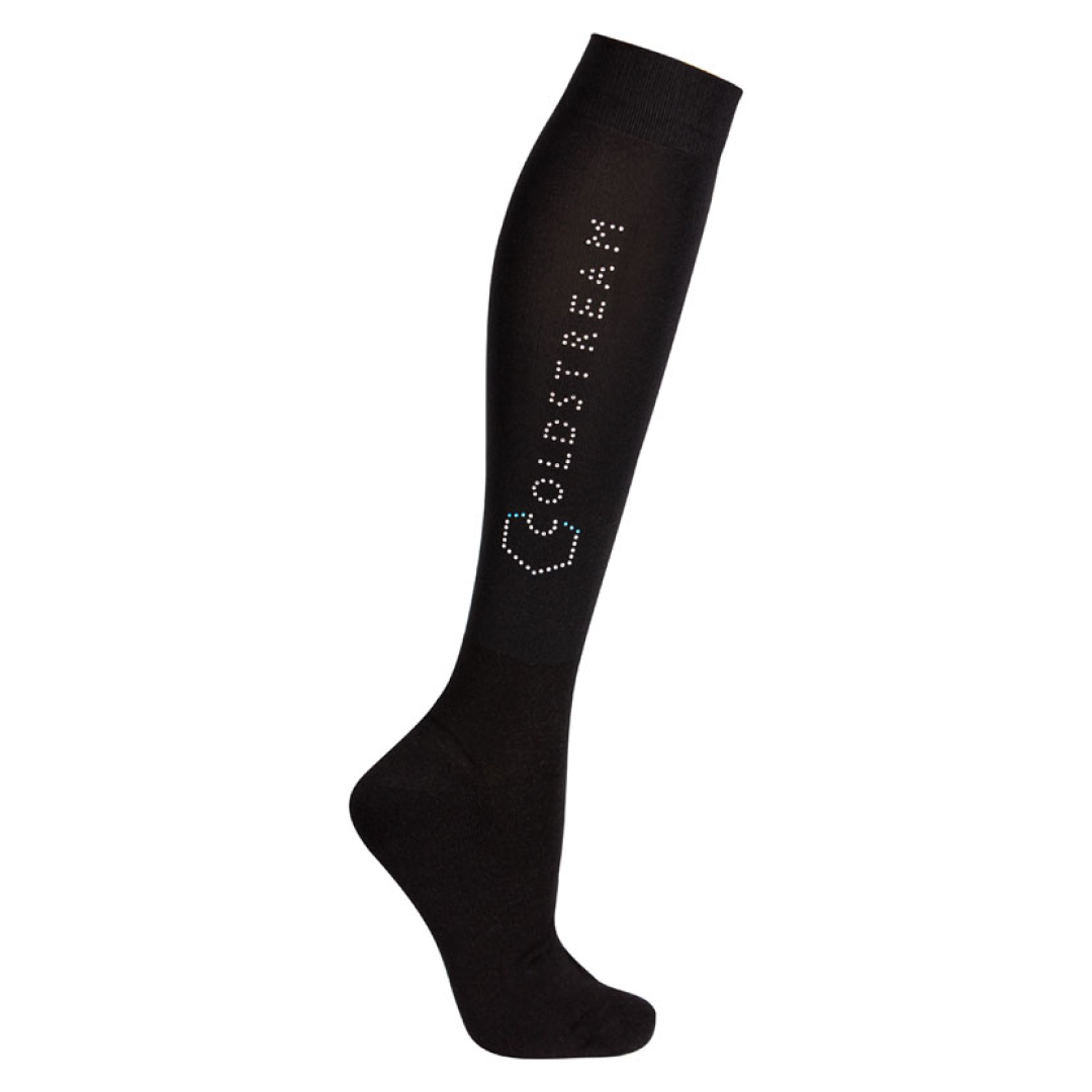 Coldstream Cavers Diamante Socks #colour_black