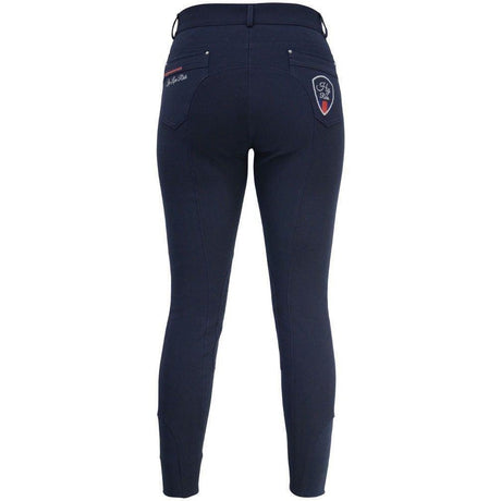 HyRIDER Signature Breeches #colour_marine-blue-red