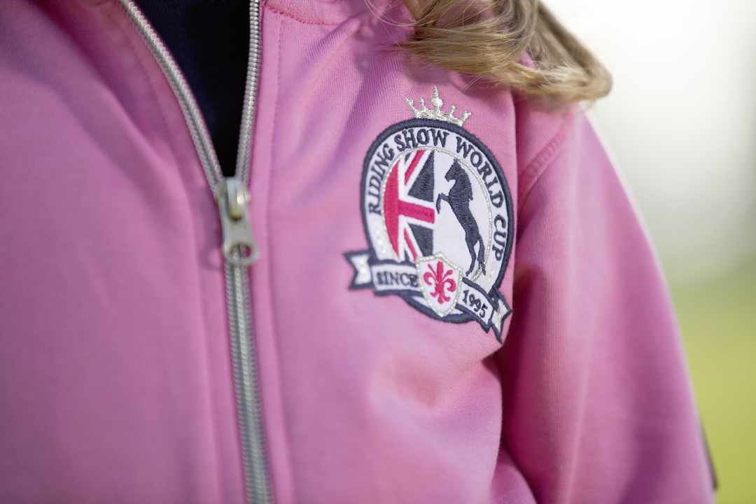 HKM Riding Show Sweat Jacket #colour_pink